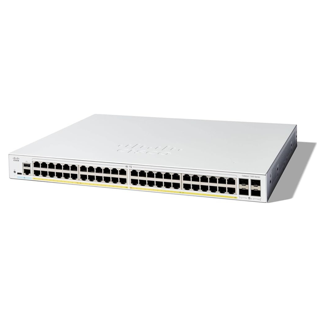 C1300-48P-4X Cisco C1300-48P-4X 48 Port PoE+ Managed Switch