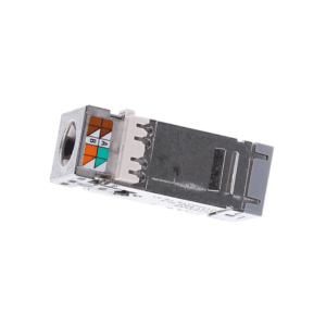 AMP Cat6A shielded modular jack grey