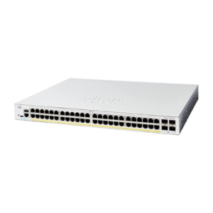 Cisco C1200-48P-4X 48-port PoE+ switch with 4x 10G SFP+ uplinks