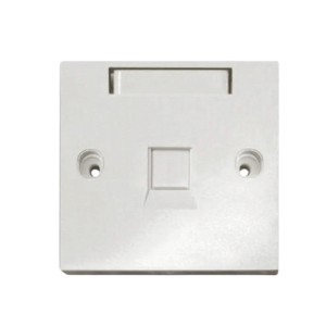 CommScope 235001-1 single-port faceplate white